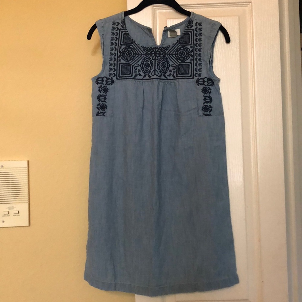 Beautiful Denim Mexican dress by GAP